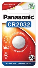 Patarei Panasonic CR2032, 3V, 1 tk