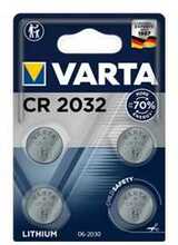 Patareid Varta Lithium CR2032, 3V, 4 tk