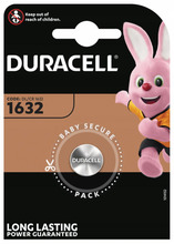 Duracell CR1632, 3V, liitium patarei
