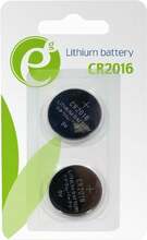 Patareid Gembird CR2016, 3V, 2 tk