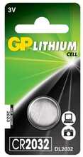 Liitiumpatarei GP BATTERIES CR2032, 3V, 1 tk