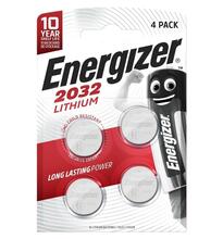 Patareid Energizer CR2032, 3V, 4 tk, Eco