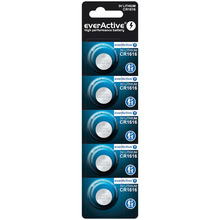 Everactive CR1616 liitiumpatarei, 3V, 5 tk blisterpakendis