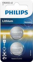 Patarei Philips CR2032, 3V, 2 tk