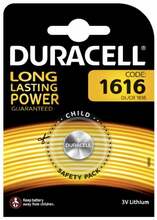 Patarei Duracell CR1616, 3V, liitium