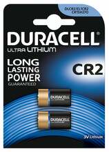 Patarei Duracell CR2, liitium, 3V, 2 tk
