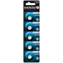 Liitiumpatareid Everactive CR1220, 3V, 5 tk blisterpakendis