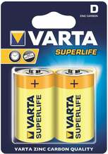 Patareid Varta R20 (D) Superlife, 1.5 V, 2 tk