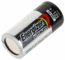 Patarei Energizer Lithium Photo CR123A, 3V, 2 tk