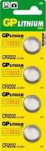 Patarei GP CR2032, 3V, 4 tk