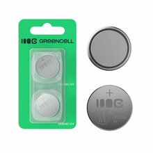 Patarei Green Cell CR2032, 3V, 220mAh, 2 tk