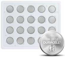 Patareid Duracell CR2032, 3V, 10 või 20 tk