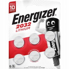 Energizer CR2032 liitiumpatarei, 6 tk