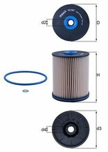 Kütusefilter Knecht KX567D