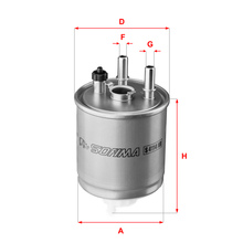 Kütusefilter Sofima S4114NR