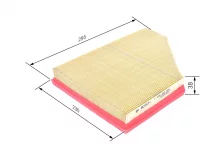 Õhufilter Bosch F 026 400 484