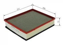 Õhufilter Bosch F 026 400 609