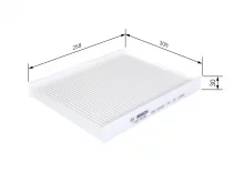 Salongifilter Bosch 1 987 435 081