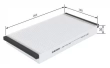 Salongifilter Bosch 1 987 432 059