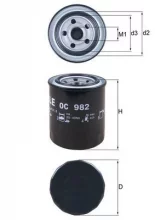 Õlifilter Knecht OC982