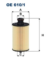 Õlifilter Filtron OE 610/1