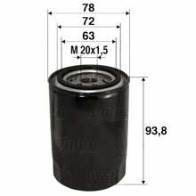 Õlifilter Valeo 586080