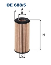 Õlifilter Filtron OE 688/5