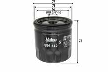Õlifilter Valeo 586142