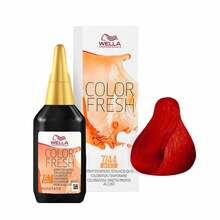 Tooniv juuksevärv Wella Professionals Color Fresh 7/44 Medium Intense Copper Blonde, 75 ml