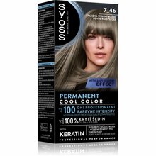 Püsiv juuksevärv Syoss Permanent Cool Color 7-46 Cool Medium Blond, 1 tk