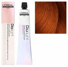 Professionaalsed juuksevärvid L'Oreal Professionnel DiA Light 7.40 Medium Blonde Intensive Copper, 50 ml