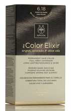 Püsiv juuksevärv Apivita My Color Elixir 6.18 Dark Blonde Ash Pearl