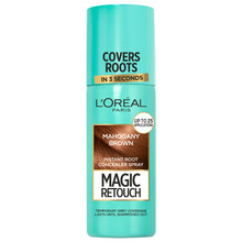 Juuksejuurte värvipihusti L'Oreal Paris Magic Retouch Root Touch-Up, Mahogany Brown, 75 ml