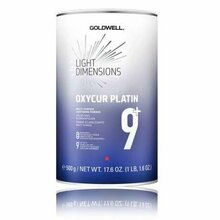 Juuste helenduspulber Goldwell Oxycur Platin Light Dimensions 9+, 500 g