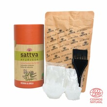 Taimne juuksevärv-palsam Henna-Amla Sattva Ayurveda, 150 g