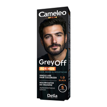 Kreemjas juuksevärv Delia Cosmetics Cameleo Men 1.0 Black, 2 x 15 ml