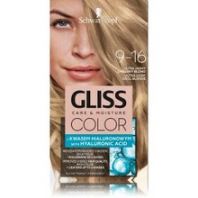 Juuksevärv Schwarzkopf Gliss Color 9-16 Ultra Light Cool Blonde, 60 ml