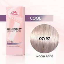 Geeljas juuksevärv Wella Professionals Shinefinity Zero Lift Glaze 07/97 Mocha Beige, 60 ml