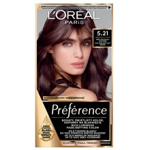 Püsiv juuksevärv L'Oreal Preference 5.21 Cool Iridescent Light Brown