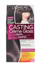 Juuksevärv L'Oreal Casting Creme Gloss 316 Plum, 180 ml