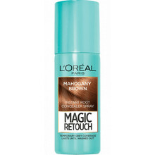 Juuksejuurte peitesprei L'Oreal Paris Magic Retouch, Mahagonpruun, 75 ml