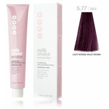 Poolpüsiv juuksevärv MilkShake Smoothies 5.77 Light Chestnut Intense Violet, 100 ml