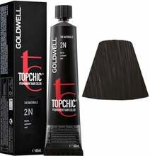 Juuksevärv Goldwell Topchic 2N Black, 60 ml
