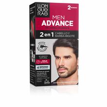 Poolpüsivad juuksevärvid Llongueras Men Advance 02 - must, 4 tk