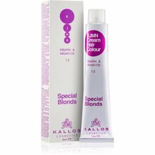Juuksevärv Kallos KJMN Professional Cream Hair Colour Keratin & Argan Oil 000 Lightener, 100 ml