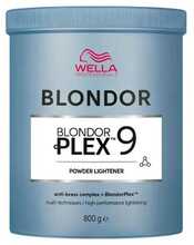 Juuste blondeerimispulber Wella Professionals BlondorPlex 9, 800 g