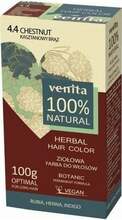Juuksevärv Venita Herbal Hair Color 4.4 Chestnut, 100 ml