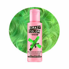Poolpüsiv juuksevärv Crazy Color Neon Green UV, 100 ml