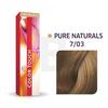 Professionaalne juuksevärv Wella Professionals Color Touch 7/03 Blonde Medium Natural, 60 ml