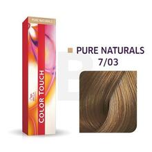 Professionaalne juuksevärv Wella Professionals Color Touch 7/03 Blonde Medium Natural, 60 ml